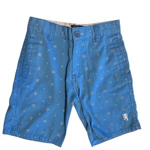 English Laundry Blue Flat Front Shorts